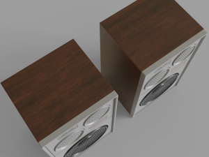 acoustic system vega 25as-109 3Dモデル