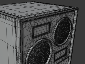 acoustic system vega 25as-109 3Dモデル