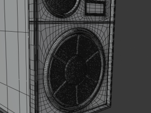 acoustic system vega 25as-109 3Dモデル