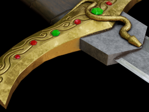 dagger 3D-Modell