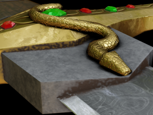 dagger 3D-Modell