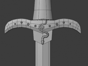 dagger 3D-Modell
