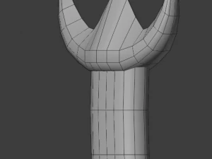 dagger curved 3D Model