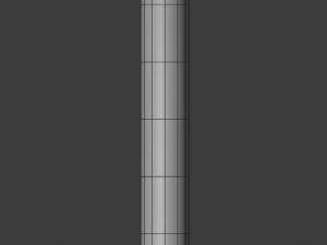 dagger curved 3Dモデル