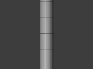 dagger curved 3D Model