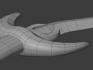 dagger curved 3Dモデル