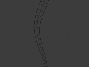 dagger curved 3Dモデル