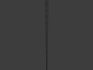 dagger curved 3D Model