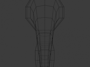 dagger curved 3Dモデル