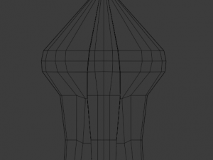 dagger quadrangular Modèle 3D