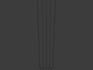 dagger quadrangular Modèle 3D