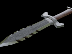 dagger saw 3D Model