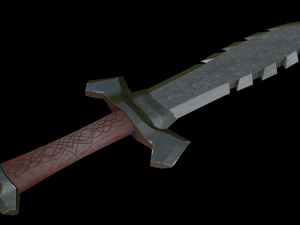 dagger saw 3D Model