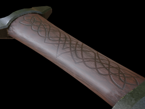 dagger saw 3D Model