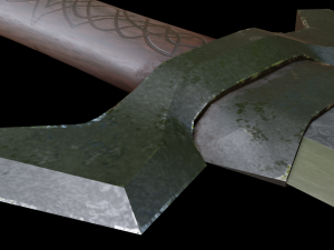 dagger saw 3D Model