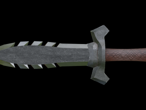 dagger saw 3D Model