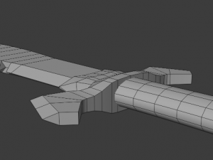 dagger saw 3D Model