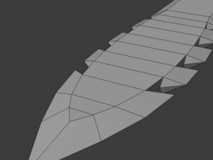 dagger saw 3D Model