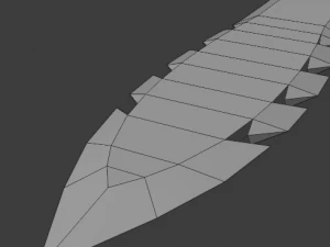 dagger saw 3D Model