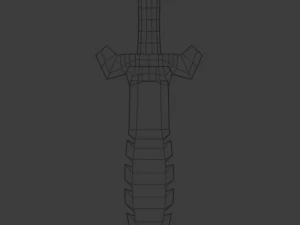 dagger saw 3D Model