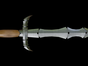 dagger segmented 3D Model