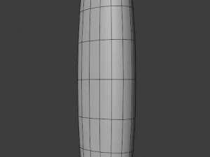 セグメント化された短剣 3Dモデル