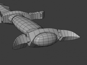 dagger segmented 3D Model