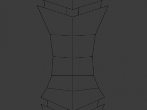 dagger segmented 3D Model