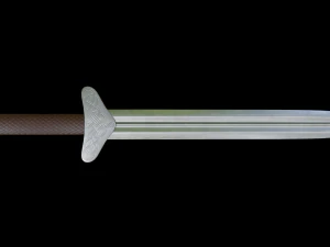 dagger with sheath 3D Model
