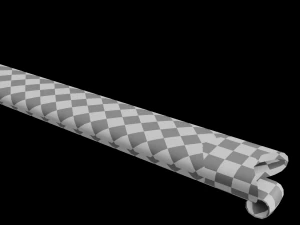 dagger with sheath 3D Model
