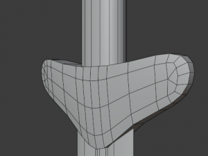 dagger with sheath 3D मॉडल
