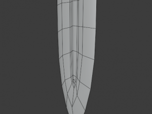 dagger with sheath 3D मॉडल