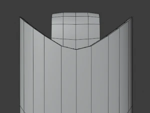 dagger with sheath 3D Model