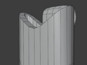 dagger with sheath 3D Model