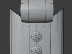 dagger with sheath 3D मॉडल