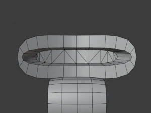 dagger with sheath 3D Model
