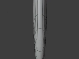 dagger with sheath 3D Model