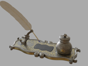inkwell 3D Model