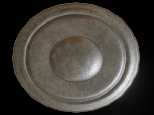 inkwell low-poly version Modello 3D