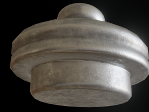 inkwell low-poly version Modello 3D
