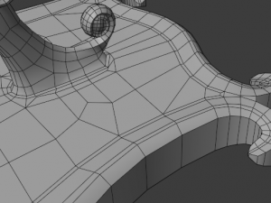 inkwell low-poly version Modello 3D