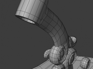 inkwell low-poly version Modello 3D