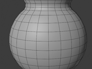 inkwell low-poly version Modello 3D