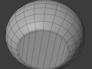 inkwell low-poly version Modello 3D