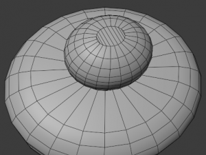 inkwell low-poly version Modello 3D