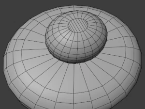 inkwell low-poly version 3D Model