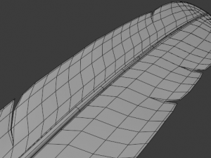 inkwell low-poly version Modello 3D