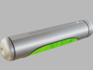 sci-fi antidote injector 3D Model