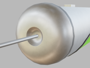 sci-fi antidote injector 3D Model