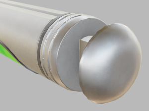 sci-fi antidote injector 3D Model